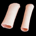 Silipos Delux gel toe cap small next to large