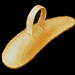 Cloth hammer toe crest pad