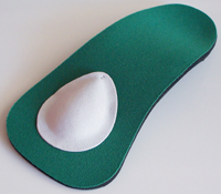Pedag Drop on top of arch support