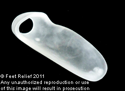 Pedifix gel tailor's bunion pad rear view