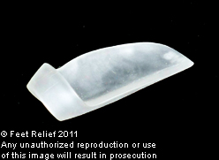 Pedifix gel tailor's bunion pad front view
