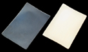 PediFix Visco Gel Silicone Self-Adhesive Sheeting 4 by 6 inch pads one with beige cover and one with clear cover