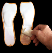 tacco exclusive stick pad peeled away